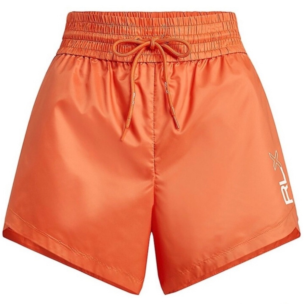 RLX Ralph‎ Lauren Women's Orange Boxing Training Gym Athletic Shorts Small  $98